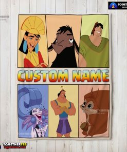 Disney The Emperor's New Groove Blanket Fleece Customized Blanket