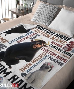 Ferdinand The Bull And Friends Blanket Fleece Customized Blanket