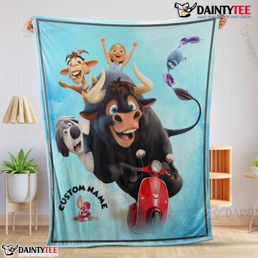 Ferdinand’s Wild Ride A Fun Filled Adventure Blanket Fleece Customized Blanket