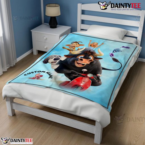 Ferdinand’s Wild Ride A Fun Filled Adventure Blanket Fleece Customized Blanket