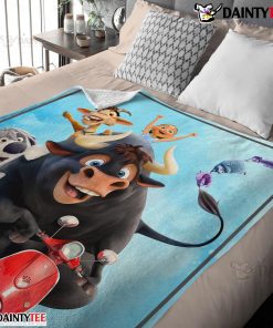 Ferdinand’s Wild Ride A Fun Filled Adventure Blanket Fleece Customized Blanket