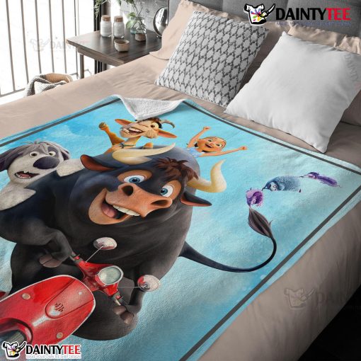 Ferdinand’s Wild Ride A Fun Filled Adventure Blanket Fleece Customized Blanket