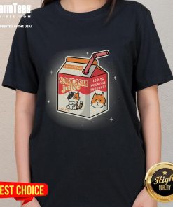 Funny calico cat graphic tee featuring sarcasm juice and 100 negative thoughts, perfect for cat lovers and humor enthusiasts.