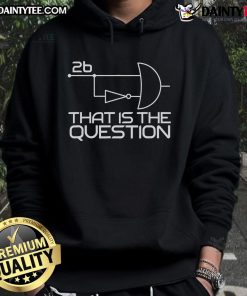 Funny Computer Science hoodie featuring 'To Be or Not To Be' with Boolean logic design for tech enthusiasts.