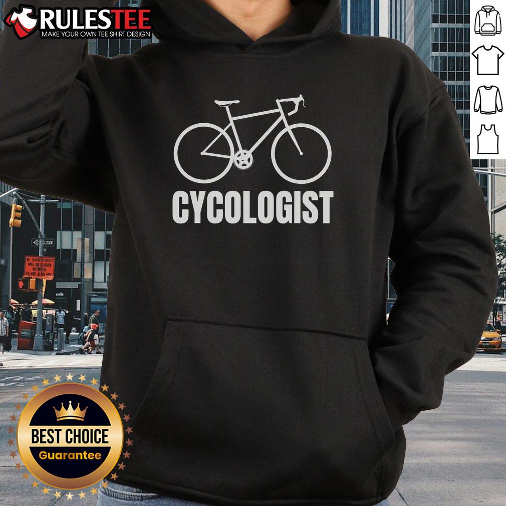 Funny Cycologist Bicycle Bike Hoodie Funny Cycologist bicycle bike hoodie featuring a humorous graphic, perfect for cycling enthusiasts and casual wear.