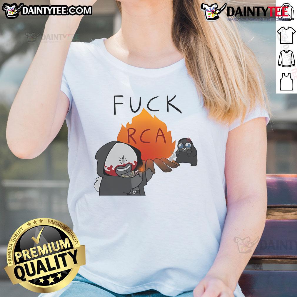 Funny Fck Rca Ladies Tee Funny Fck RCA Ladies Tee featuring a humorous graphic design, perfect for casual wear and adding a playful touch to your outfit.
