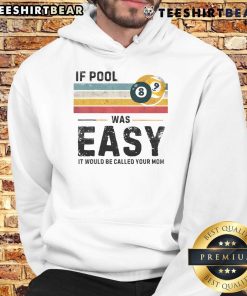 Vintage snooker pool player hoodie with a humorous twist, perfect for pool enthusiasts and casual wear.