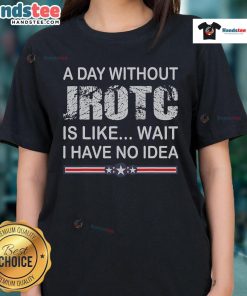 Distressed ladies tee for Junior ROTC members featuring a funny design, perfect for proud cadets and casual wear.