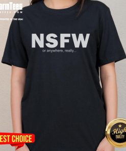 Funny NSFW ladies tee featuring a humorous graphic, perfect for casual wear or anywhere really. Great for laughs and comfort!