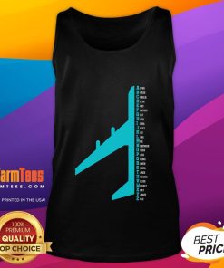 Funny phonetic alphabet tank top for pilots and aviator lovers, showcasing a humorous design perfect for aviation enthusiasts.