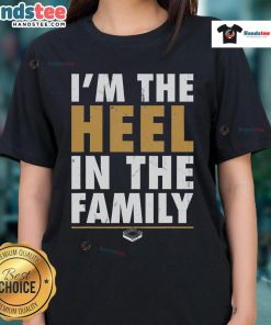 Funny Pro Wrestling Heel Turn Smark Ladies Tee featuring a humorous graphic design for wrestling fans.