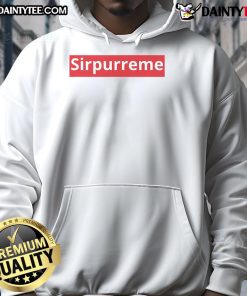 Funny Sirpurreme Hoodie featuring a playful design, perfect for casual wear and showcasing your unique sense of humor.