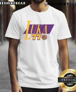 Funny Sports Stuff Luka Tee Basketball T-Shirt featuring a playful design perfect for Luka Doncic fans and sports lovers.