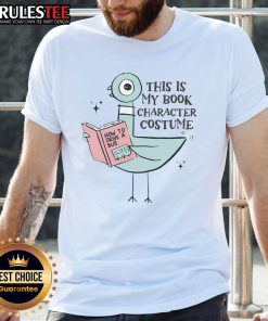 Alt Text: Funny This Is My Book Character Costume T-Shirt featuring colorful graphics and a playful design for book lovers.