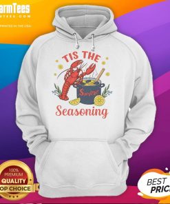 Alt Text: Funny Tis The Summer Seasoning Crawfish Hoodie featuring a vibrant design perfect for summer seafood lovers.