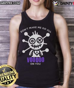 Funny Voodoo Doll Mardi Gras tank top for Halloween in New Orleans, featuring a sarcastic design perfect for festive celebrations.