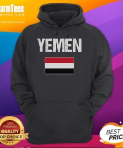 Funny Yemen Flag Hoodie featuring a playful design, perfect for casual wear and expressing national pride.