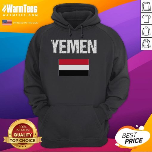 Funny Yemen Flag Hoodie featuring a playful design, perfect for casual wear and expressing national pride.