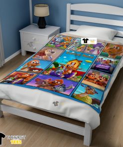 Go Dog Go With Friends Blanket Fleece Customized Blanket