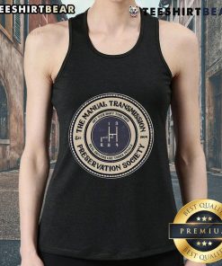 Good-4-Speed Manual Transmission Preservation Society tank top showcasing vintage automotive style and passion for manual cars.