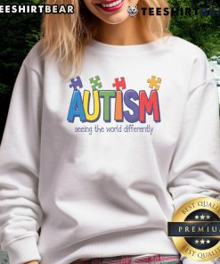 Good Autism Awareness sweatshirt showcasing a unique design, promoting understanding and support for autism.