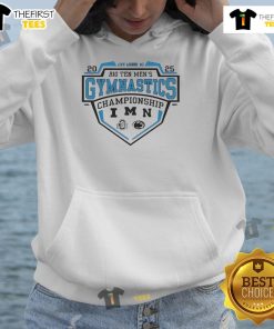 Good Big Ten 2025 Big Ten Men's Gymnastics Tournament hoodie featuring a stylish design and vibrant team colors.