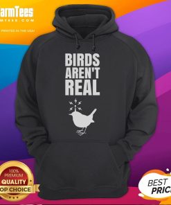 Good Birds Aren't Real meme hoodie featuring a humorous conspiracy design for meme enthusiasts and fashion lovers.