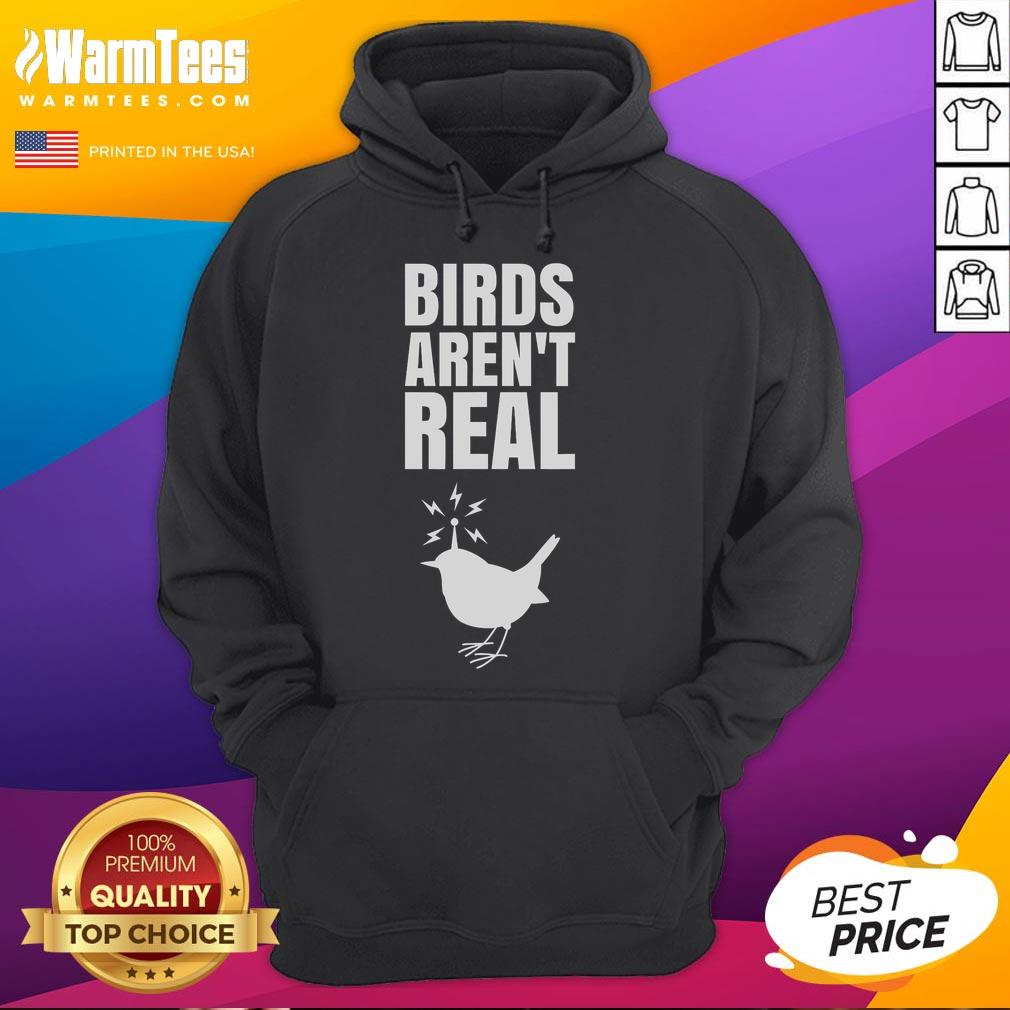 Good Birds Aren'T Real Meme Conspiration Hoodie Good Birds Aren't Real meme hoodie featuring a humorous conspiracy design for meme enthusiasts and fashion lovers.