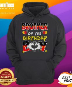 Good Brother of the Birthday Boy Family Hoodie in vibrant colors, perfect for celebrating special occasions together.
