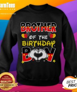 Good Brother of the Birthday Boy Family Sweatshirt featuring a fun design perfect for birthday celebrations.
