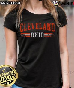 Good Cleveland Ohio State Ladies Tee featuring stylish design and comfortable fit for Ohio State fans.