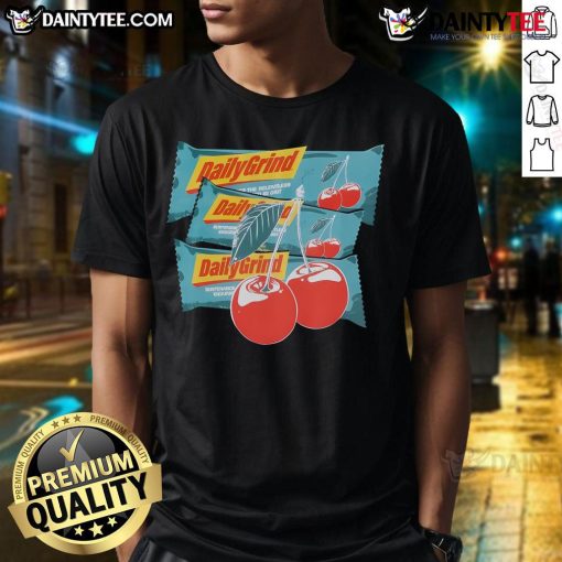 Good Daily Grind Power Berry T-Shirt featuring a vibrant berry design, perfect for casual wear and fitness enthusiasts.