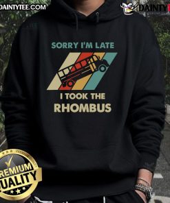 Good I Took The Rhombus Math Nerd Hoodie featuring a fun geometric design, perfect for math enthusiasts and students.