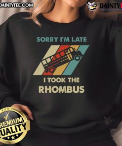 Good I Took The Rhombus Math Nerd Sweatshirt featuring a clever math design for math enthusiasts and students.