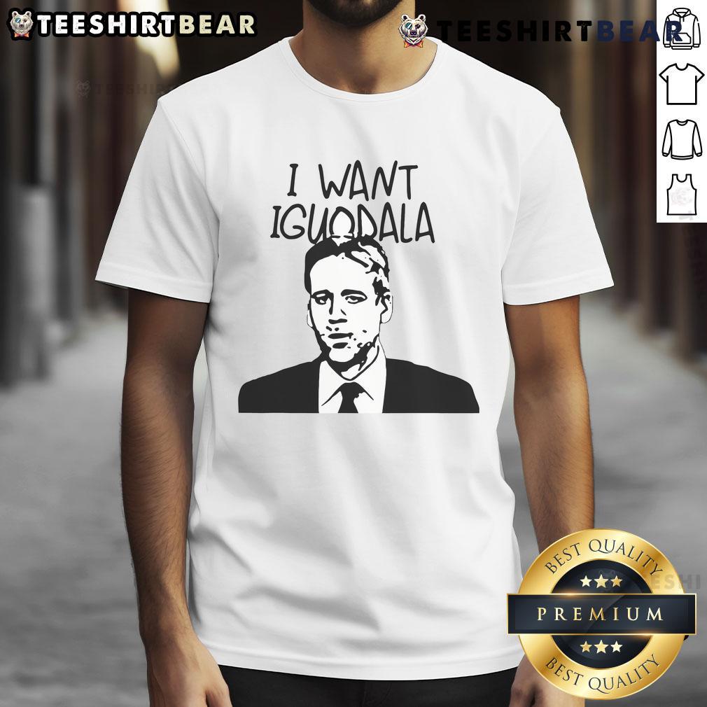 Good I Want Iguodala Max Kellerman Quote T Shirt Good I Want Iguodala Max Kellerman quote T-shirt featuring bold text design on a stylish black cotton fabric.