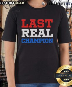 Good John Cena Last Real Champion Ladies Tee featuring a bold graphic design celebrating John Cena's legacy.