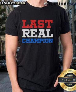 Good John Cena Last Real Champion T-Shirt featuring bold graphics and a classic design, perfect for WWE fans.