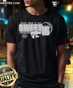 Alt Text: Good K-State Wildcats 2025 Sweet 16 Bound T-Shirt featuring vibrant team colors and logo for passionate fans.