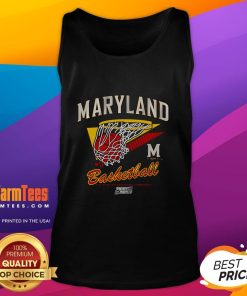 Good Maryland Basketball 2025 March Madness Tank Top showcasing team pride and spirited design for fans.