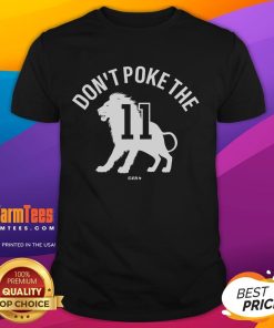 Good Micah Parsons Don't Poke The Lion T-Shirt featuring bold graphics and a motivational sports theme for fans.