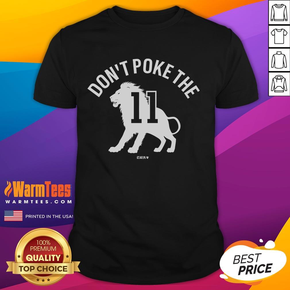 Good Micah Parsons Don'T Poke The Lion T Shirt Good Micah Parsons Don't Poke The Lion T-Shirt featuring bold graphics and a motivational sports theme for fans.