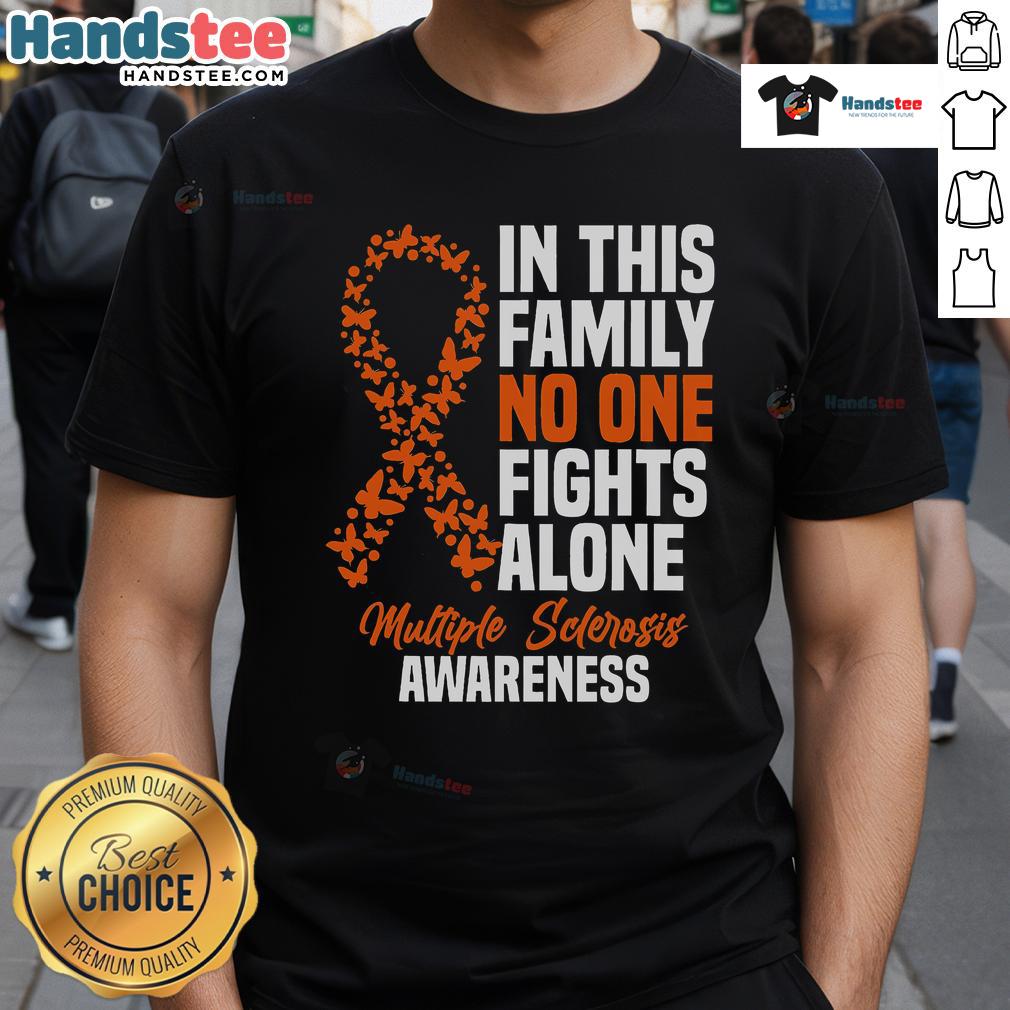 Good Ms Multiple Sclerosis Awareness Orange Ribbon T Shirt Good Ms Multiple Sclerosis Awareness Orange Ribbon T-Shirt featuring a vibrant orange ribbon design for MS awareness.