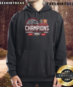 Illawarra Hawks men's basketball hoodie from the Good NBL25 Championship Series, featuring team colors and logo.