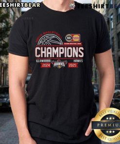 Alt Text: Good Nbl25 Championship Series Illawarra Hawks Men's Basketball T-Shirt featuring team colors and logo.
