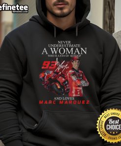 Limited edition hoodie for women fans of MotoGP and Marc Mrquez, showcasing style and passion for racing.