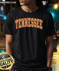 Vintage Tennessee State Name T-Shirt featuring retro design, perfect for casual wear and proud volunteers.