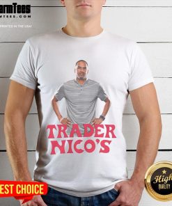 Good Trader Nico's T-Shirt featuring a vibrant design, perfect for crypto enthusiasts and stylish traders.