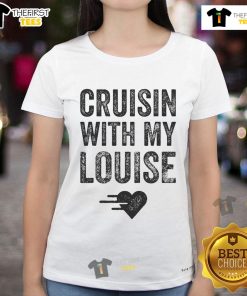 Good Vintage Cruisin' with My Louise Ladies Tee for Close Friends, showcasing stylish design and relaxed fit.