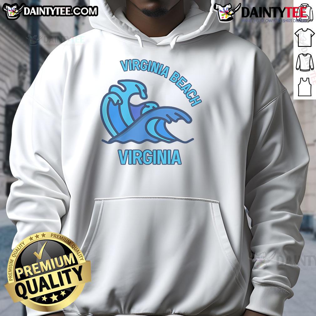Good Virginia Beach Virginia Pocket Wave Hoodie Good Virginia Beach Virginia Pocket Wave Hoodie in vibrant colors, perfect for beach lovers and casual wear enthusiasts.