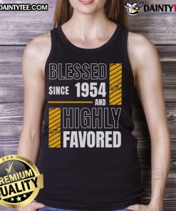 Happy 70th Birthday tank top for blessed football fan, featuring vibrant colors and fun design celebrating a special milestone.